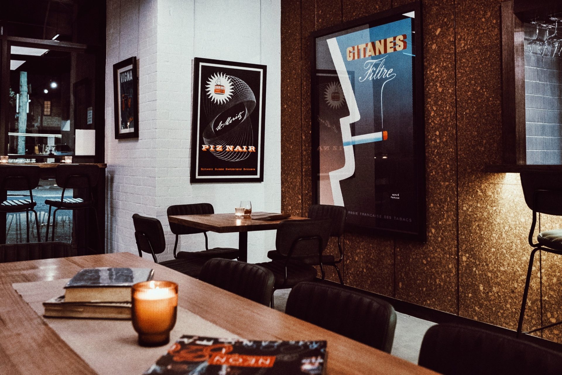 Tables, books and candles