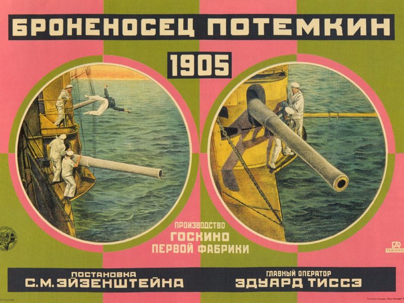 Poster for ‘Battleship Potemkin’, directed by Sergei Eisenstein, 1925 _ © _ Alexandr Rodchenko